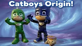 Происхождение персонажа Кэтбоя из мультсериала &laquo;PJ Masks&raquo; &mdash; видео с игрушками PJ Masks на английс...