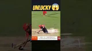 0% luck moment in cricket 😱 #cricket