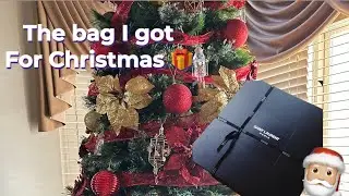 My Luxury handbag for Christmas 2022🎁🎅🏼🎄| Saint Laurent