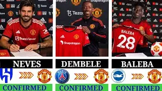 🚨 ALL MANCHESTER UNITED CONFIRMED TRANSFERS – JANUARY 2026 🤯 | Baleba • Neves • Dembele • Vini Jr ✅