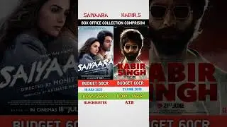 Saiyaara vs kabir singh movei box office collection Comprison| #kabirsingh #saiyaara #boxoffice