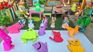 Barbie Doll All Day Routine In Indian Village/Radha Ki Kahani Part 675/Barbie Gudiya wala cartoon||