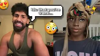Я подшутила над мужчинами на Omegle, сказав им, что я трансгендер 😳 (Их реакция)