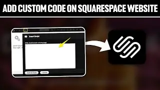 How To Add Custom Code On Squarespace Website ! (Full Tutorial)
