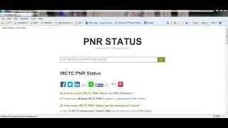 PNR Status