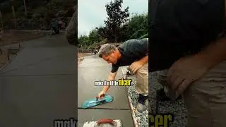 How to trowel concrete