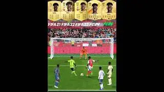 Bukayo Saka Penalty Kicks Evolution From FIFA 21 To FC 25 #saka #eafc25 #penaltykick #shorts