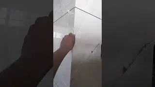 Bathroom wall tiles fitting #tiles#home #construction #interior #design #stone #