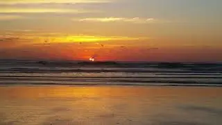 St Augustine Butler Beach 08Mar18 sunrise