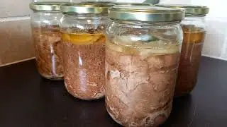 Rauw vlees inmaken/wecken, conserving raw meat