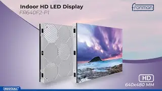 FRONMAN DIGITAL LED DISPLAY FR640F2 - 640X480MM INDOOR FRONT SERVICE LED DISPLAY #leddisplay
