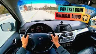 2009 Honda Odyssey Limited POV Drive (Binaural 3D Audio) ASMR