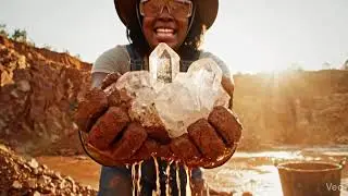 Arkansas Rockhound Strikes GOLD | Massive Clear Crystal