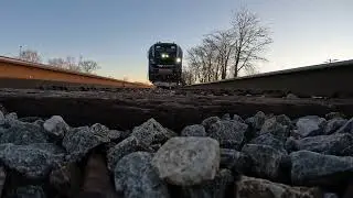 Amtrak NB  W/ Gopro undershot (FAIL)