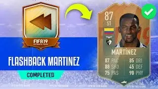 87 'FLASHBACK' JACKSON MARTINEZ SBC CHEAPEST SOLUTION - #FIFA19 87 Martinez Flashback SBC Cheap Way