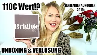 Wow 110&euro; Wert? Brigitte Box September / Oktober 2019 | UNBOXING & VERLOSUNG