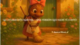 🐭 La Cucarachita Martina — Una Versión que Nadie te Contó 🌙💛