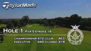 Royal Johannesburg Kensington GC East Course Hole 1 Flyover