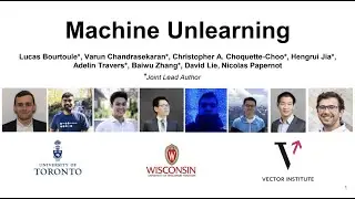 Machine unlearning