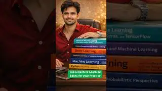 Top 6 Machine Learning Books #coding #programming #ytshorts #viral #viralvideo #python 👍👍👍