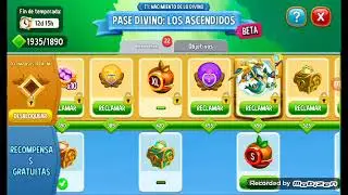 Habro todas las recompensas del pase divino y me toca esto