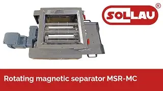 Rotating magnetic separator MSR-MC - SOLLAU