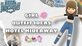 GIRL OUTFIT IDEAS HOTEL HIDEAWAY 🛍👒👚 #hotelhideaway #games