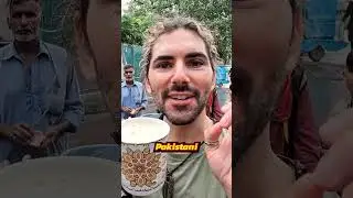 American tries his first Pakistani Chai Tea