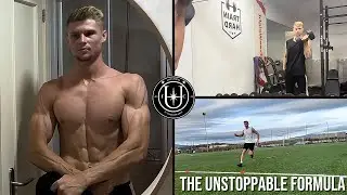 My BODY TRANSFORMATION as a FOOTBALL PLAYER following the UNSTOPPABLE FORMULA