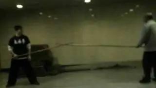 Early Big Stick Practice Zhang Wei Dong