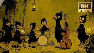 Quiet Night Productivity — Noir Jazz with Warm Bass & Rhodes - Coding and Study Sessions