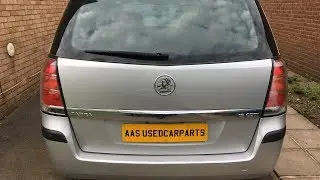 Vauxhall zafira b rear bumper removal