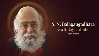 S. N. Balagangadhara &ndash; Birthday Tribute | Indian Thinker ✨| Day 47 🎨