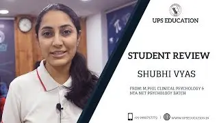 Review by Psychology Student - Shubhi Vyas