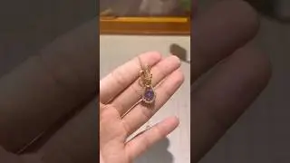 How to make a pendant easily #diy #wirewrapping #wirewrappedjewelry