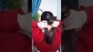 BADA HAIR BUN 💡|LONG HAIR TUTORIAL IDEA 🔥|#shortsfeed #hairstyle #hairbun
