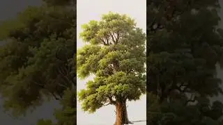 🌳 Tree Painting Step by Step