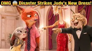 😲 OMG 👗 Disaster Strikes Judy's New Dress! Nick to the Rescue! 🐰🦊