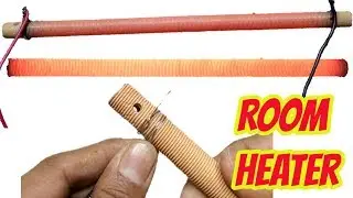 how to make , room heater   ,  Simple homemade room heater