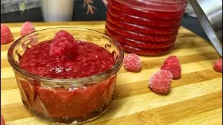طريقة عمل مربى التوت (فرمبواز) سهل جدا| framboise | HOW TO MAKE RASPBERRY JAM |4K