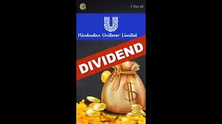 Hindustan Unilever Limited (HUL) Dividend Announcement #shorts