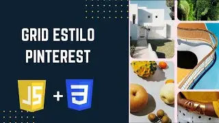 Grid estilo Pinterest con html y css, muy Facil!
