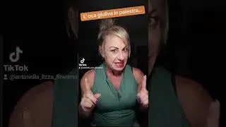 L'oca giuliva in palestra ....