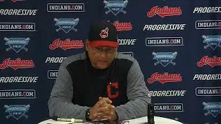 BOS@CLE: Francona discusses Kluber's pitching duel