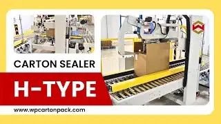 WIN-WIN PACK H-Type Carton Sealer: Folding and Corner Side Sealing for Full Carton Sealing/Packaging