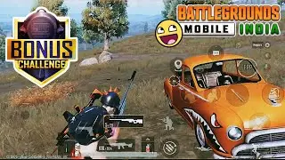 BONUS CHALLENGE IN BATTLEGROUNDS MOBILE INDIA 🤩💥 20 UC GAMEPLAY #MEK PUBG MOBILE