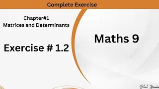 Ex 1.2 (complete) Maths 9