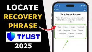 How To Locate Your Trust Wallet Recovery Phrase (Seed Phrase) | 2025 Updated