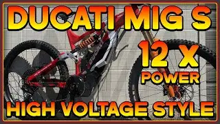 Transforming the Ducati Mig S Ebike with a new motor and a High Voltage upgrade kit!