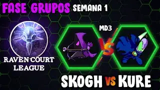 [Raven Court League] Skogh x Kure | Semana 1 [PT-BR] Heroes of the Storm